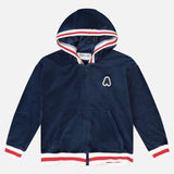 עליונית קפוצ'ון קטיפה ריב - נייבי