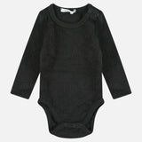 Rivet Perforated Bodysuit - Black