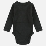 Rivet Perforated Bodysuit - Black