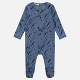 בייביגרו ריב עם הדפס - כחול