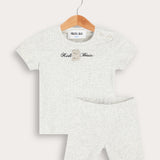 סט בייבי ריב - אפור