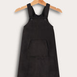 סרפן כתפיות במראה זמש - שחור