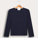 חולצת שרוולים ארוכים - נייבי