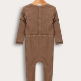 בייביגרו סריג עם סמל - חום