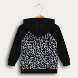 חולצת בייבי עם קפוצ'ון - כחול