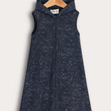 שמלת ריב עם קפוצ'ון - נייבי