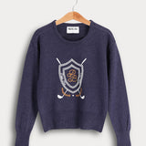 סוודר מועדון גולף - נייבי