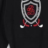 סוודר מועדון גולף - שחור