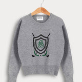 סוודר מועדון גולף - אפור