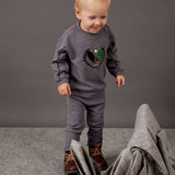 חליפת פינג פונג - אפור