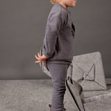 חליפת פינג פונג - אפור