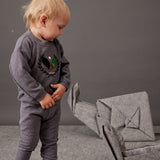 חליפת פינג פונג - אפור