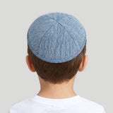 כיפה גיזרה עמוקה - ג'ינס