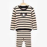 חליפת ריב פסים - אבן