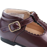 Baby Micro Shoes - Burgundy