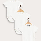 Reeve Bodysuit Trio - Cream