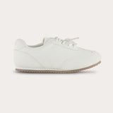 סניקרס עם שרוכים וסקוטש - לבן