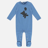 בייביגרו עם הדפס - כחול