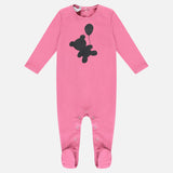 בייביגרו עם הדפס - ורוד