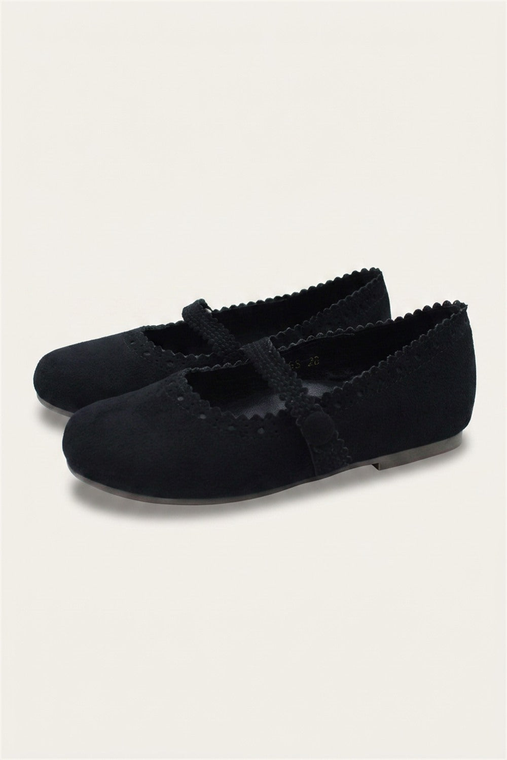 נעלי בובה רצועת אבזם - שחור | בנות | KIDISHOES | תמונה 4