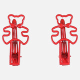 Baby Bear Brooch - Red
