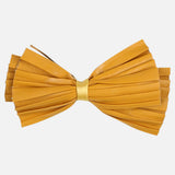 Fleece Bow Tie Pin - Brown