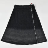 חצאית גינס אומברה מעטפת - black jeans 20