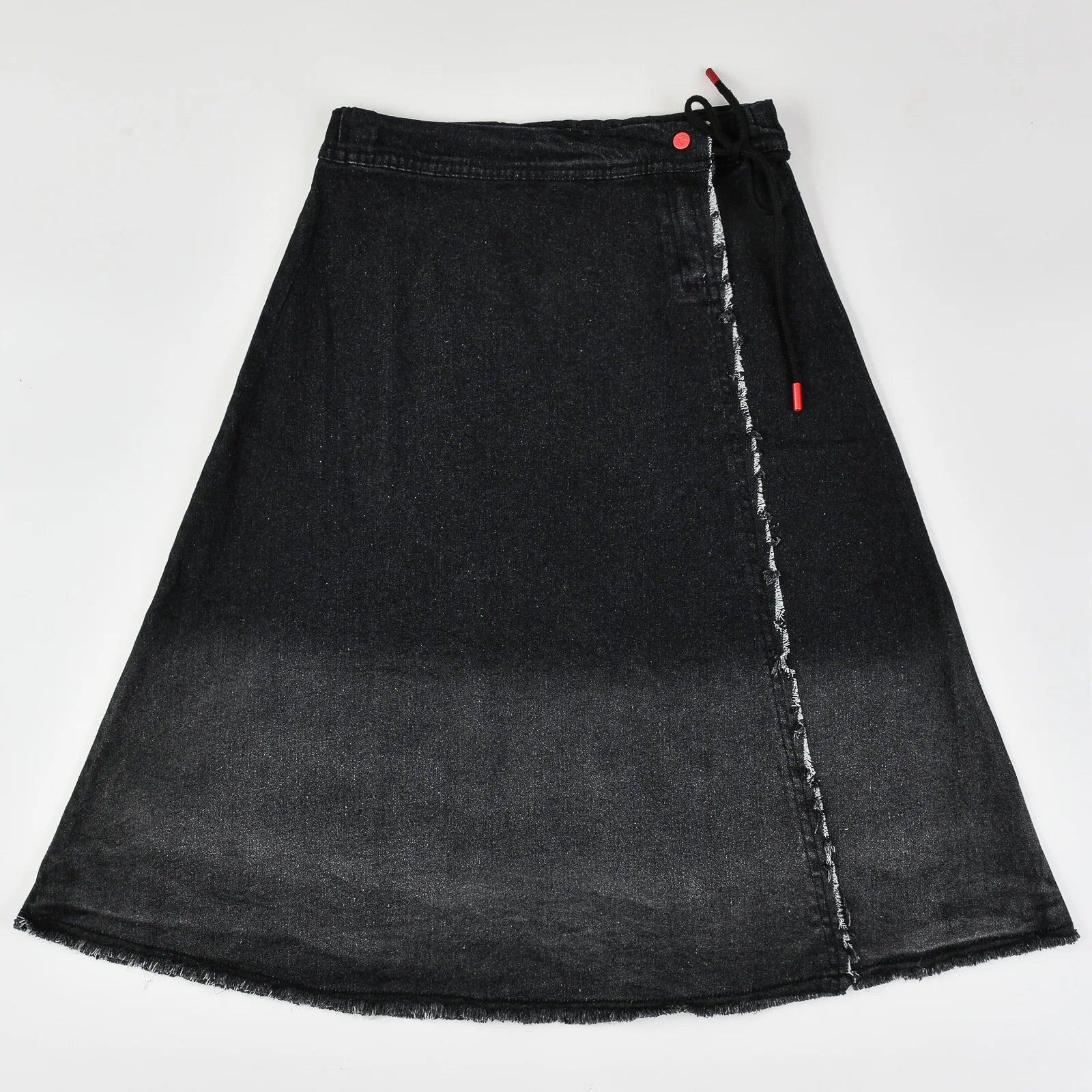 חצאית גינס אומברה מעטפת - black jeans 20