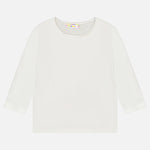 חולצת בסיס 3/4 מודל - Milk 18