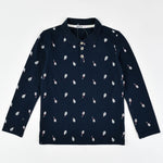פולו ש.א טניס - navy print 16