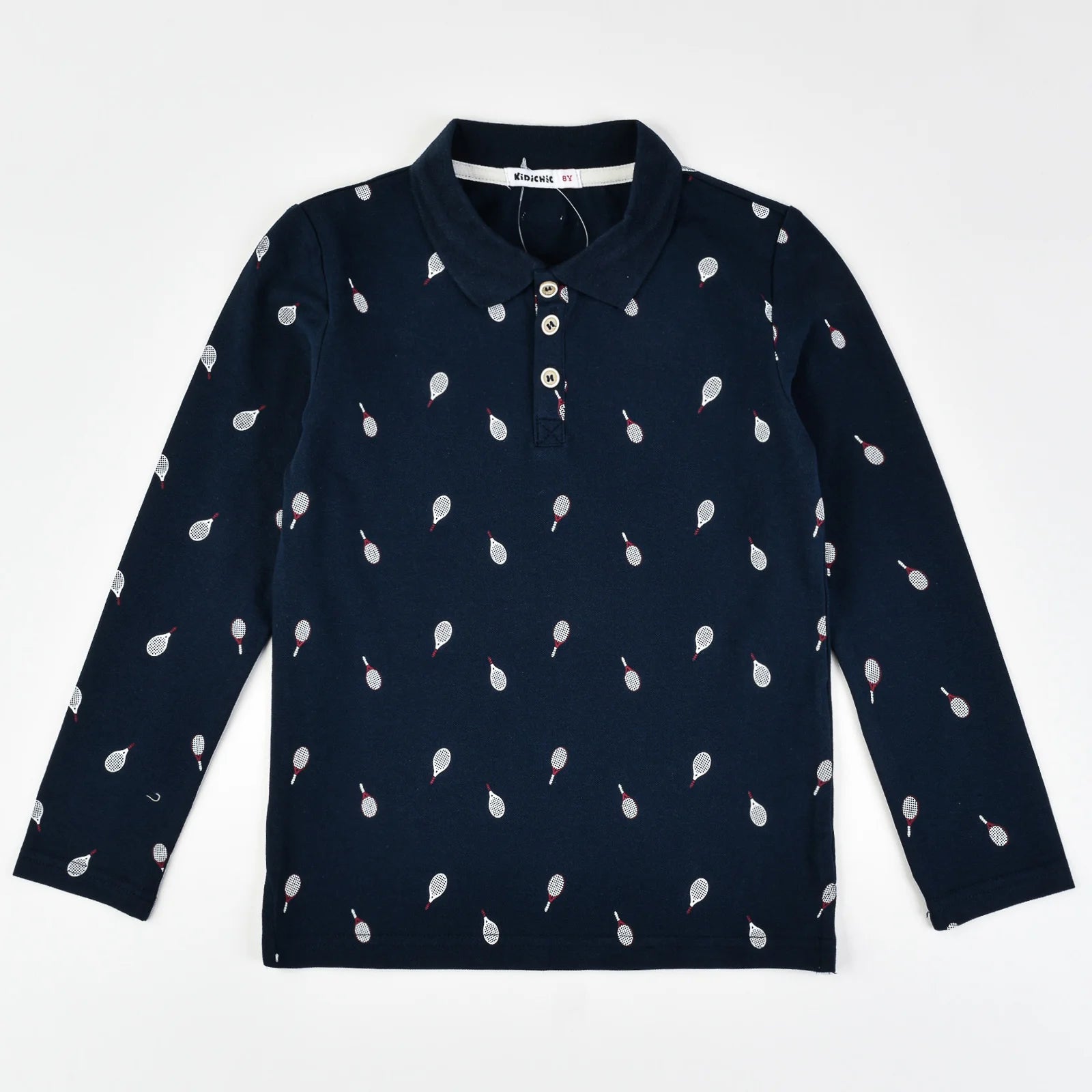 פולו ש.א טניס - navy print 16