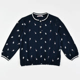 חולצת פולו בנות טניס - navy print 20