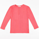 חולצת בסיס צבעונית שרוול 3/4  - FUCSHIA 20
