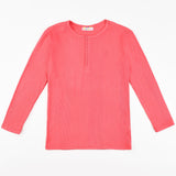 חולצת בסיס צבעונית שרוול 3/4  - FUCSHIA 20
