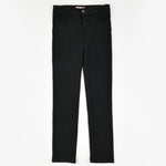 מכנסיים בנגלין סקיני עם כיסים מכופת - שחור 16