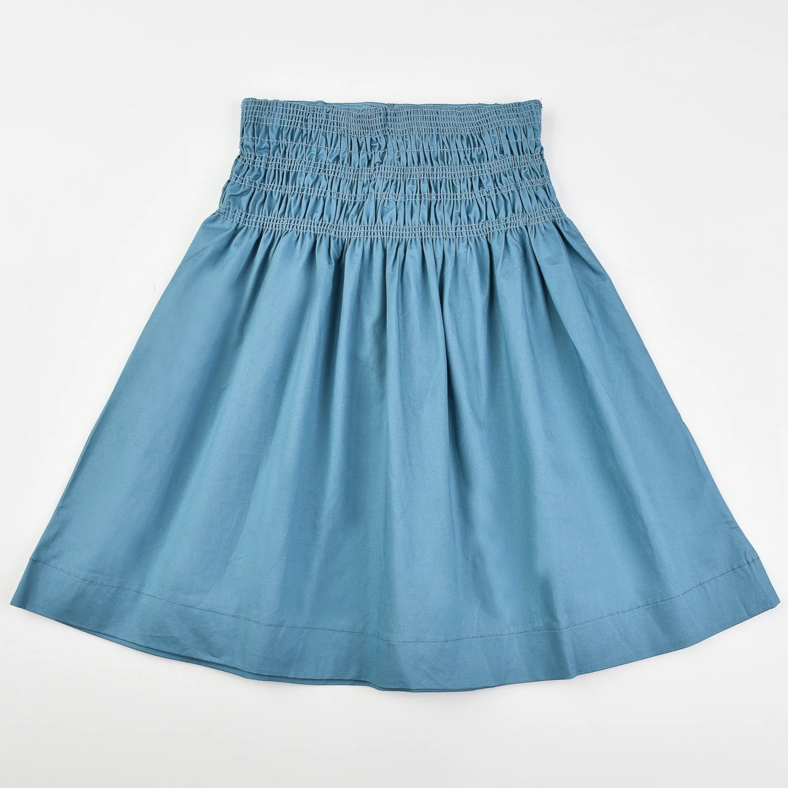 חצאית פופלין עם ציפקה - ג'ינס 20