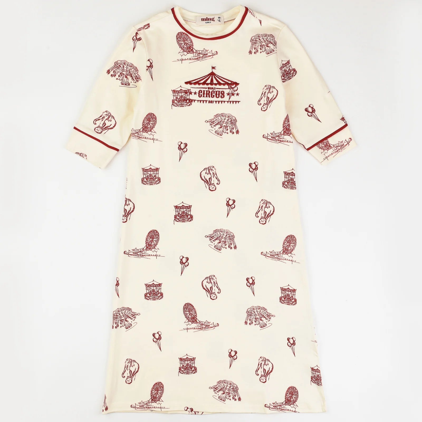 כותונת קרקס - אדום 20