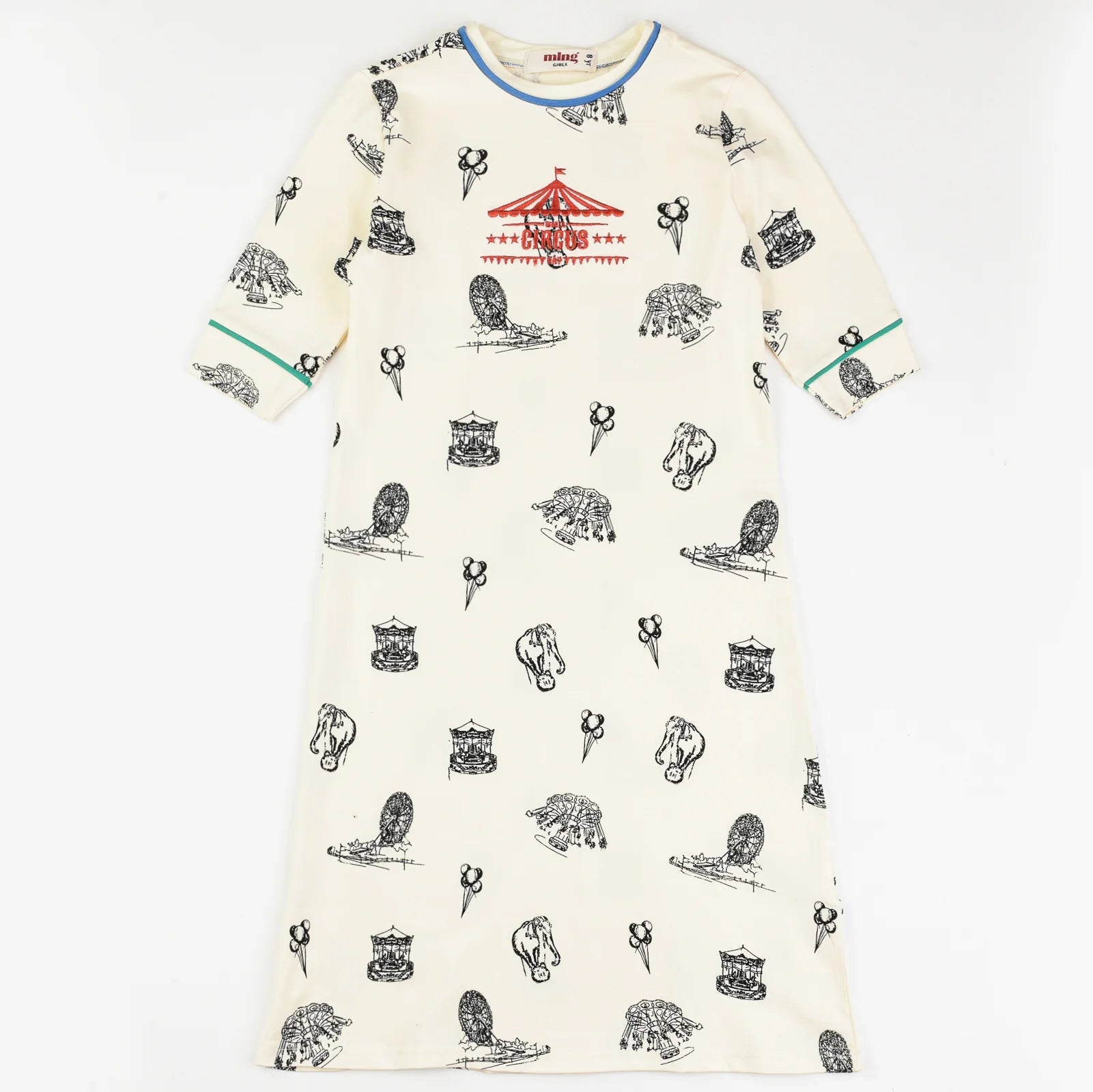 כותונת קרקס - שחור 20