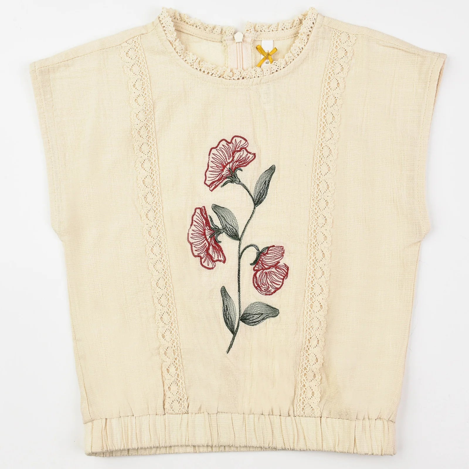 ווסט עם פרחים מרקמה - Berry Flowers 20