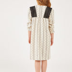 שמלה מודפסת מלמלות  - black/stone 10