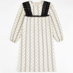 שמלה מודפסת מלמלות  - black/stone 14