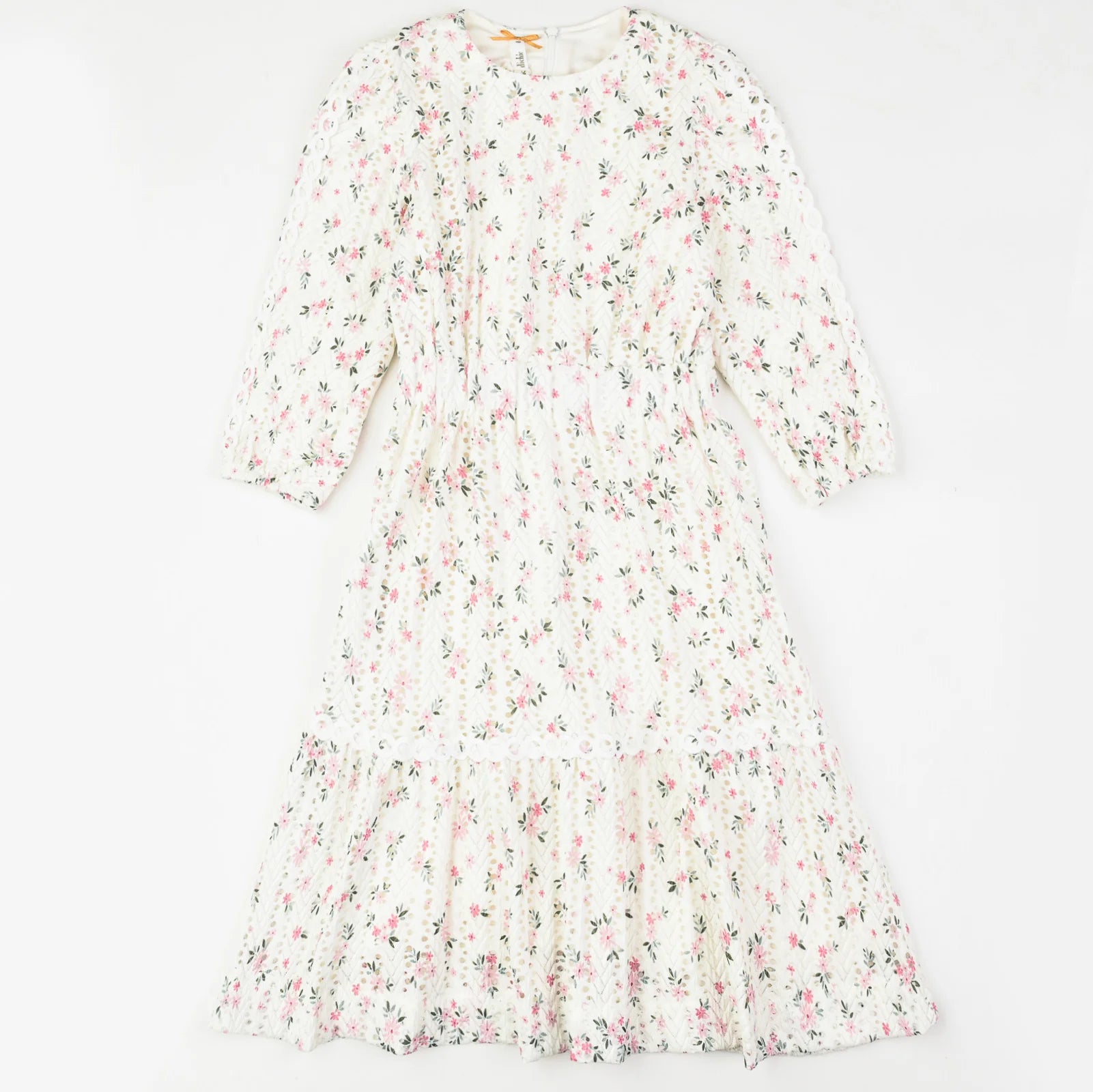 שמלה פרחונית - ורוד 20