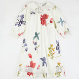 שמלה עם הדפס+ תחרות - FLOWERS 14