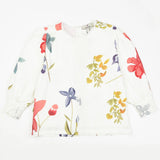 עליונית מודפסת+ תחרה - FLOWERS 20