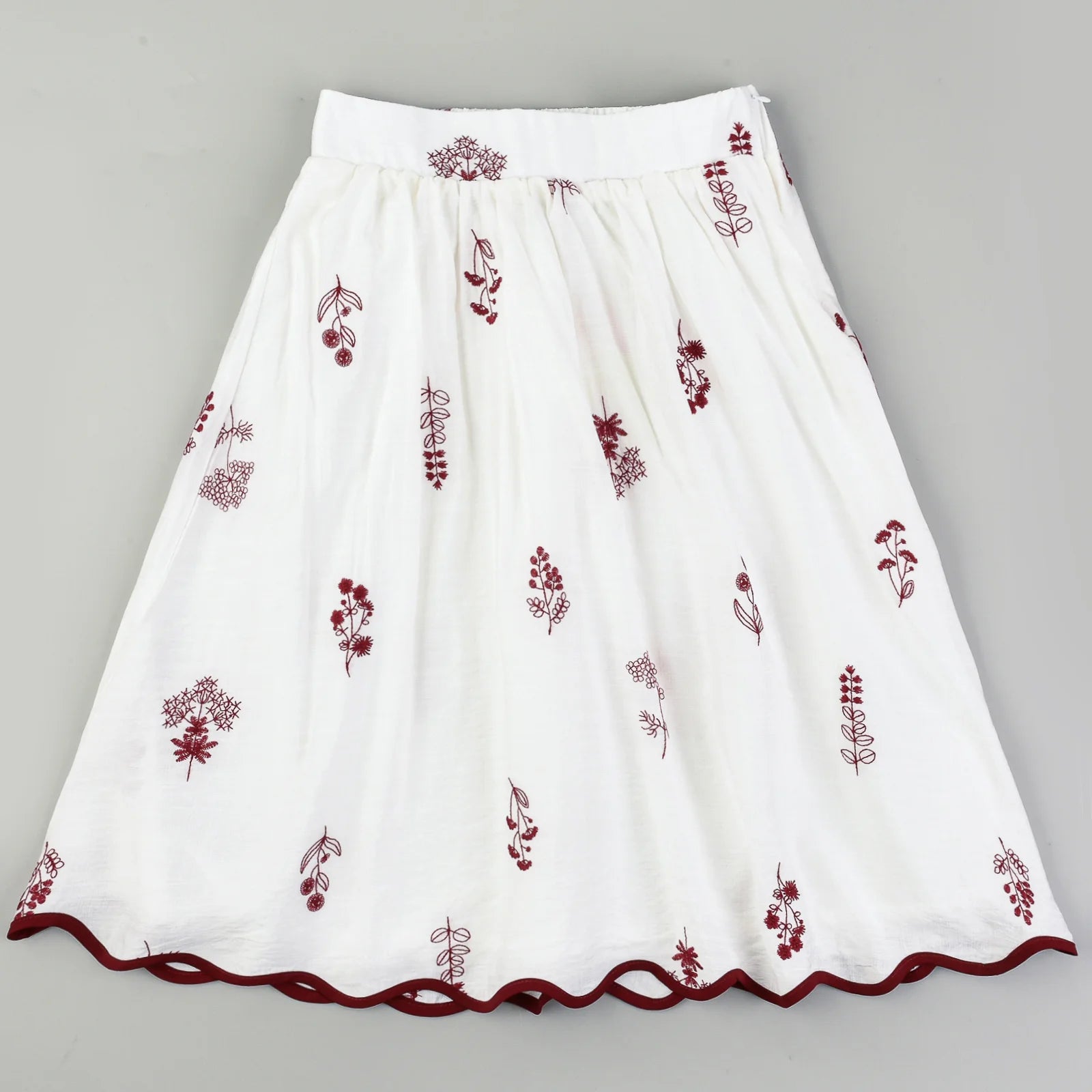 חצאית סט צאקים - אדום 20