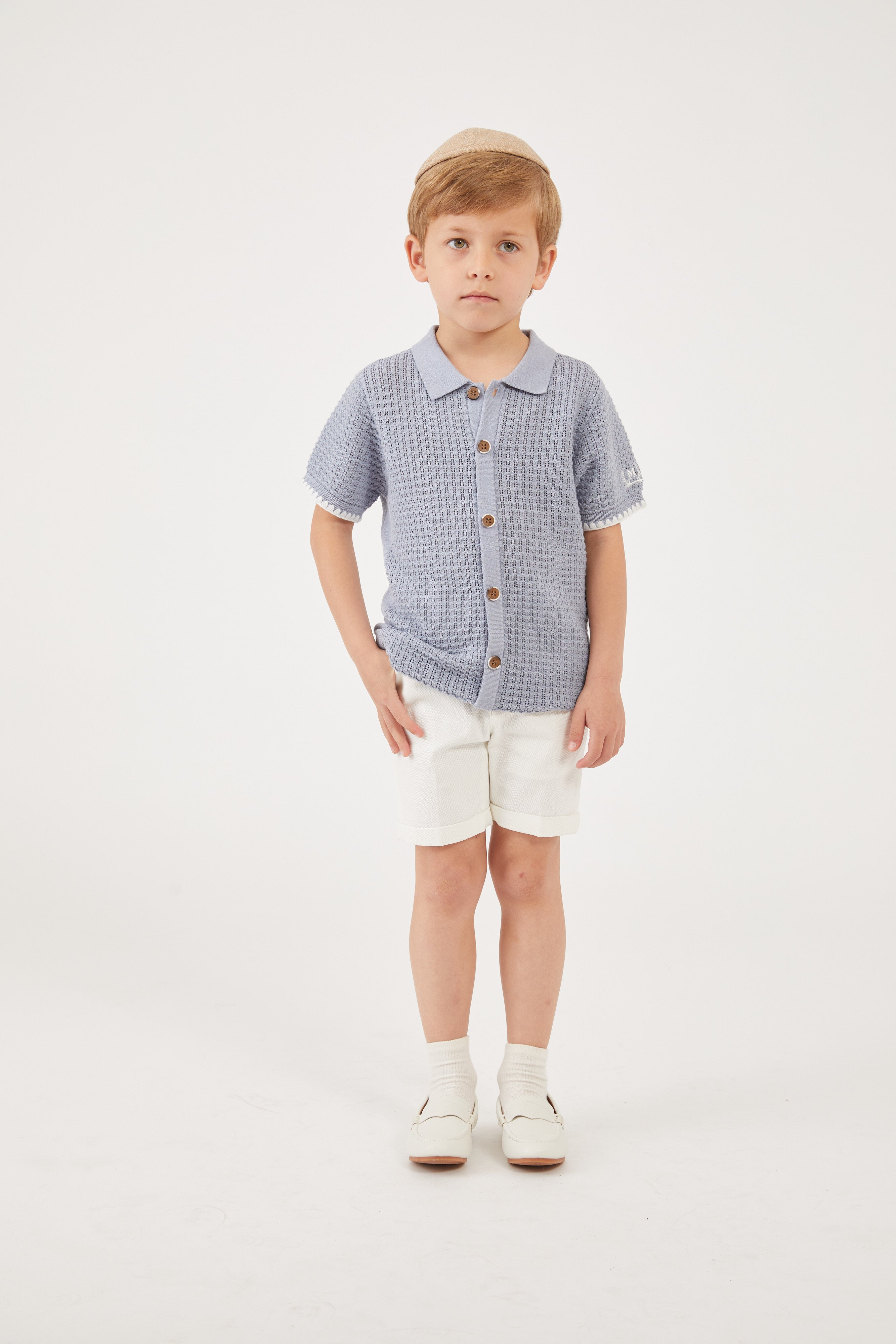 סריג בנים+תפר שיניים - SKY 06