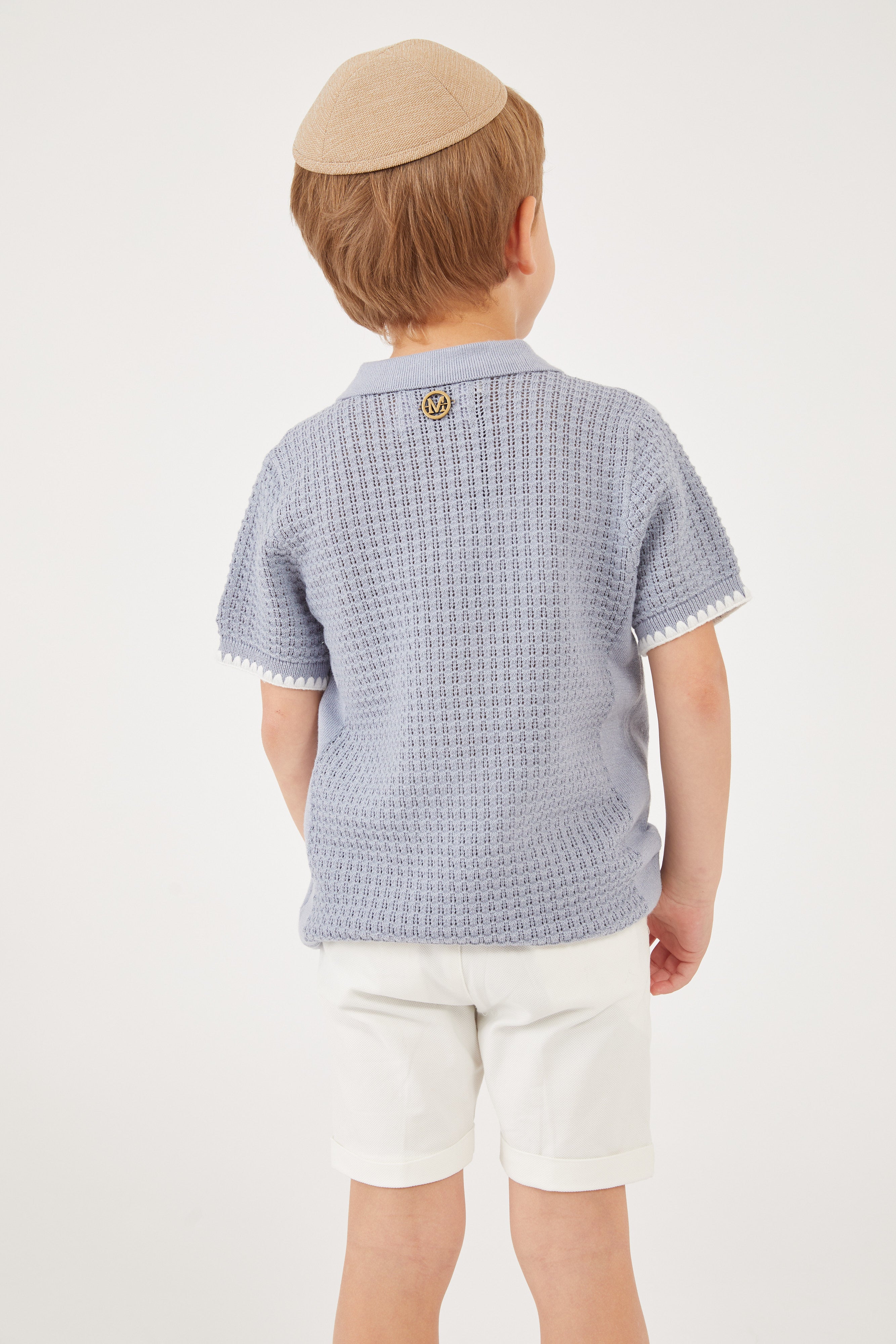 סריג בנים+תפר שיניים - SKY 06