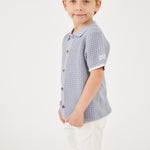 סריג בנים+תפר שיניים - SKY 06