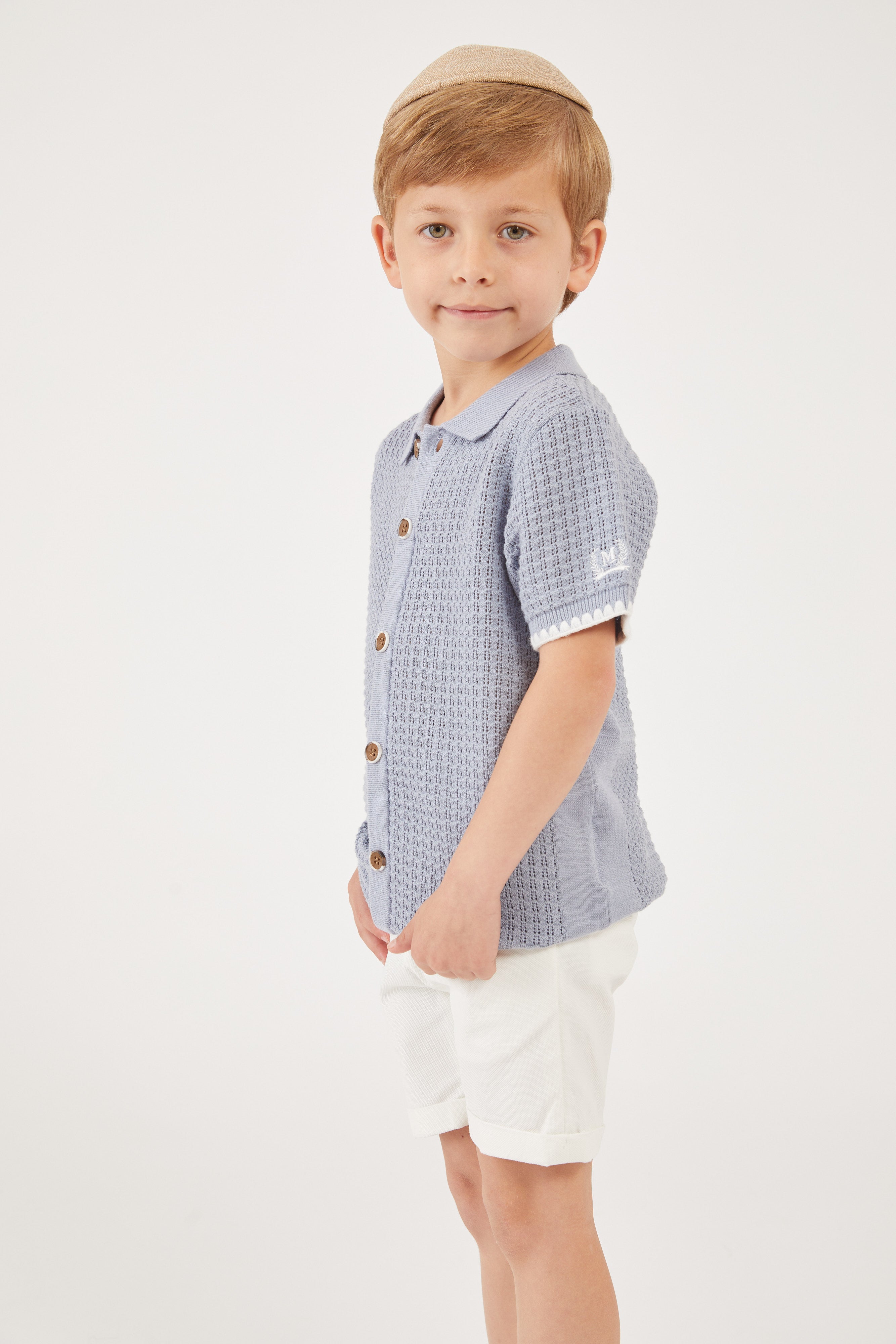 סריג בנים+תפר שיניים - SKY 06