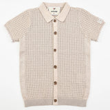 סריג בנים+תפר שיניים - Stone Melange 10